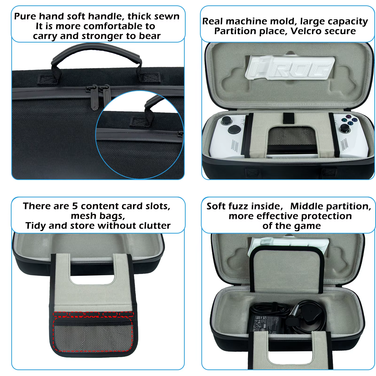 Étui de transport Portable rigide pour Asus ROG Ally X