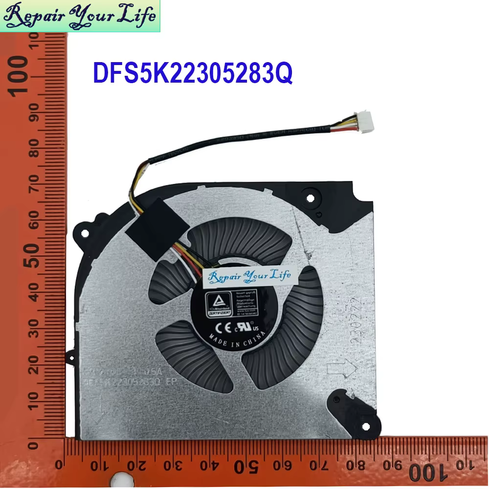 Ventilateur de refroidissement CPU GPU pour ordinateur portable de jeu