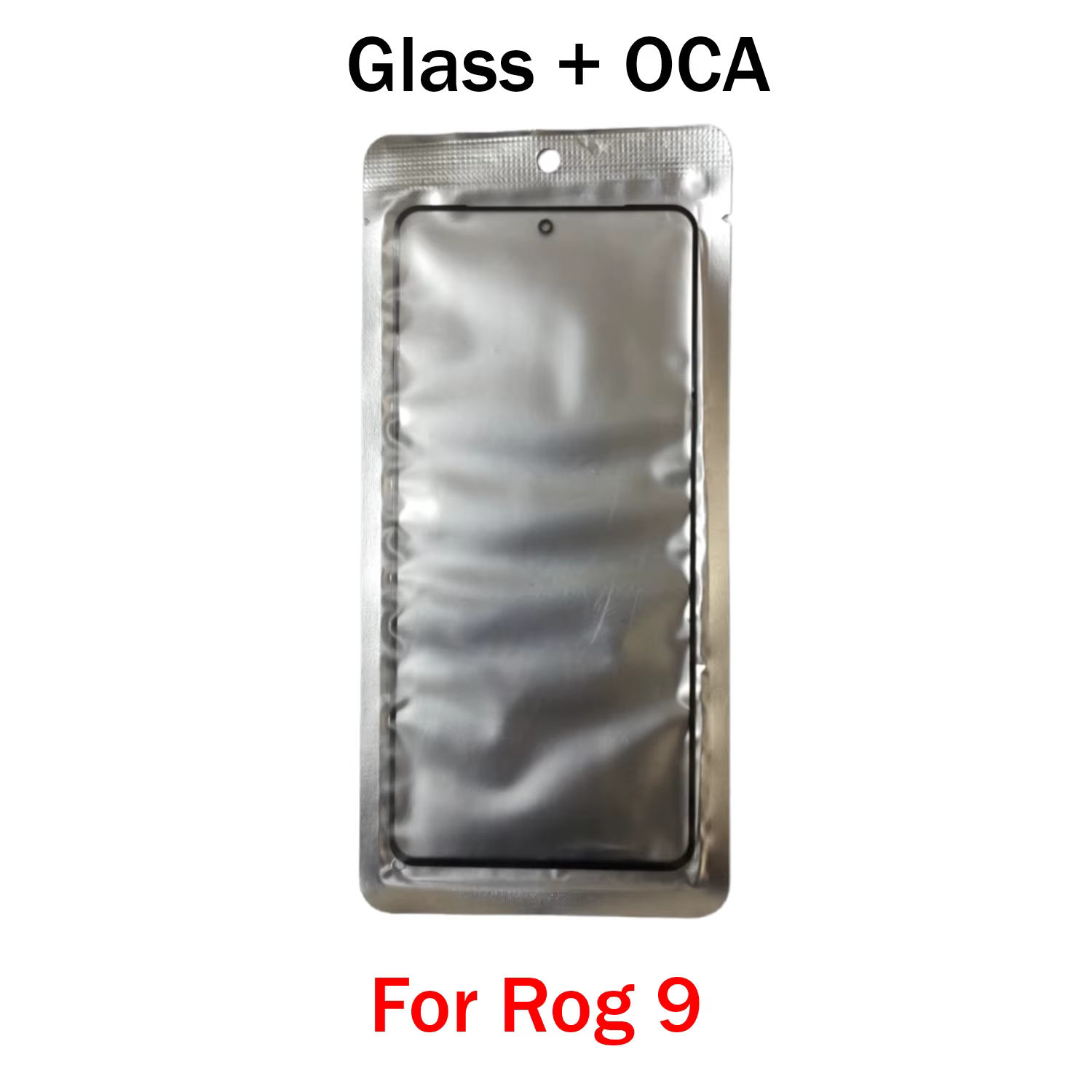 Pour Asus Rog Phone 1 2 3 5 5s 6 6D 7 8 9 Pro Écran tactile Panneau de verre extérieur avant + OCA