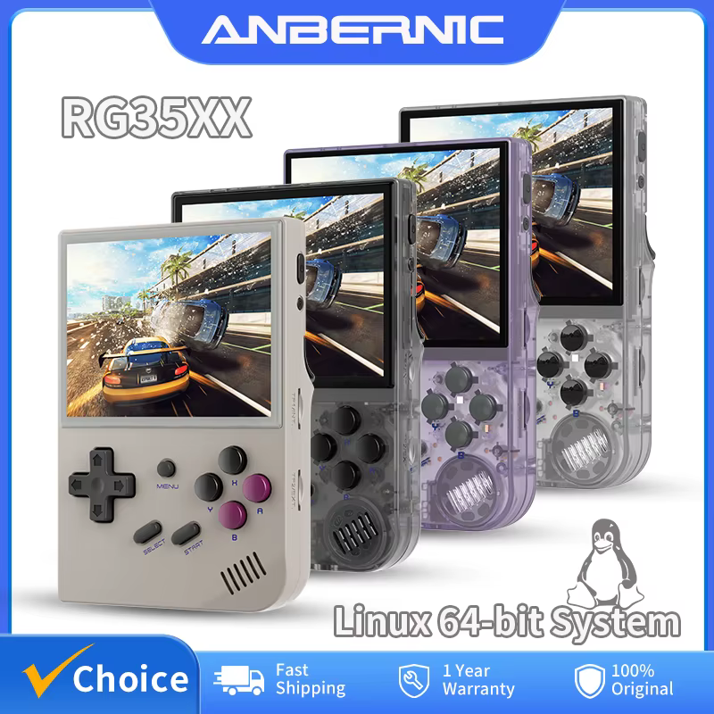 ANBERNIC – Console de jeu vidéo Portable RG35XX