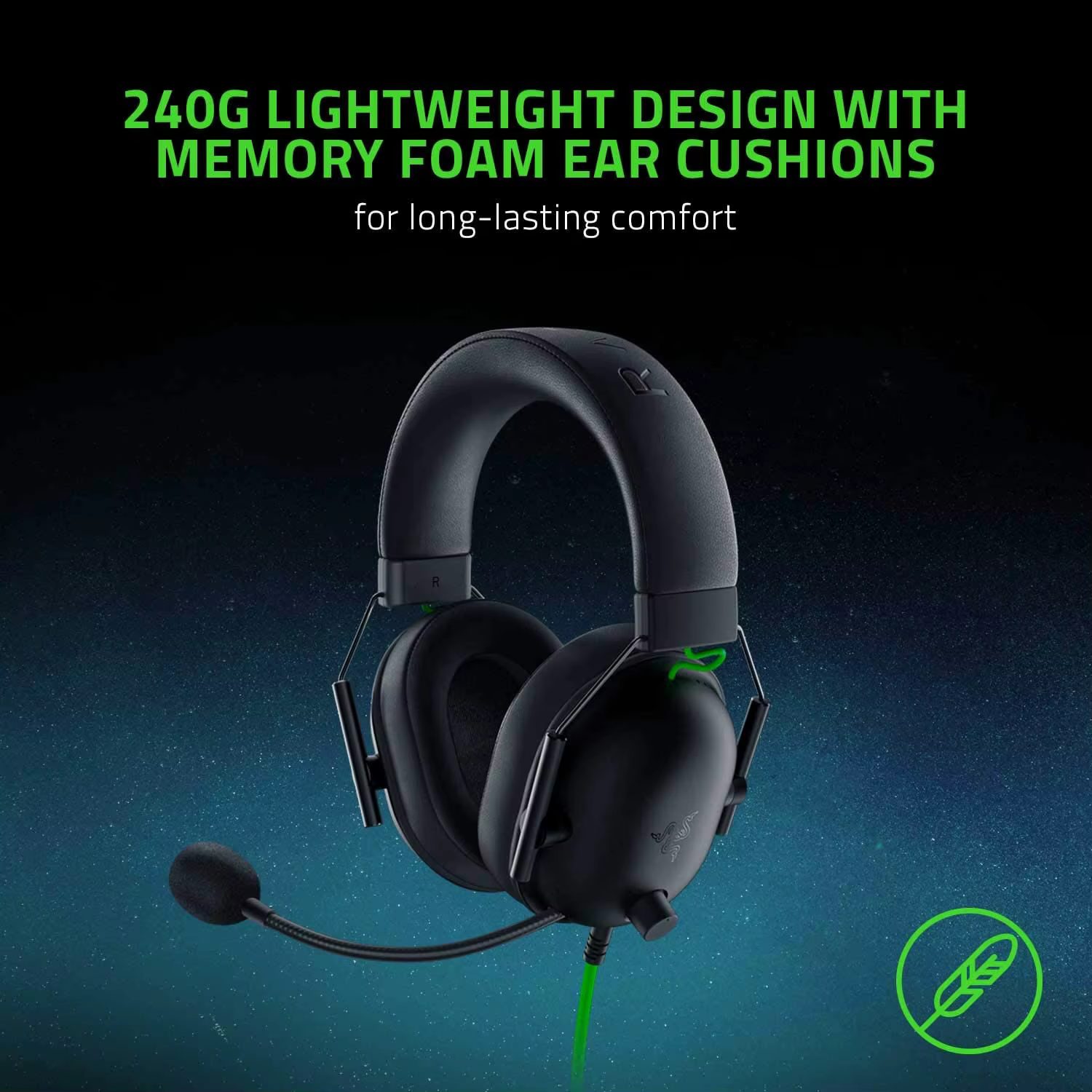 Razer-Casque de jeu filaire BlackShlavabo V2 X