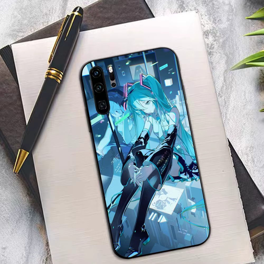 Coque de téléphone fille japonaise h-hatsune Miku, étui pour Huawei P 8 9 10 20 30 40 50 Pro Lite Psmart Honor 10 Lite 70 Mate 20lite