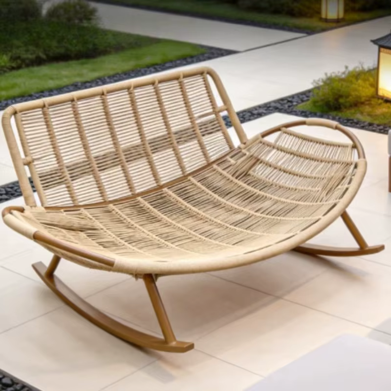 Fauteuils de salon en rotin pour la méditation, fauteuils de lecture de luxe, grands fauteuils de salon ergonomiques, canapé, Sillas, mobilier de maison