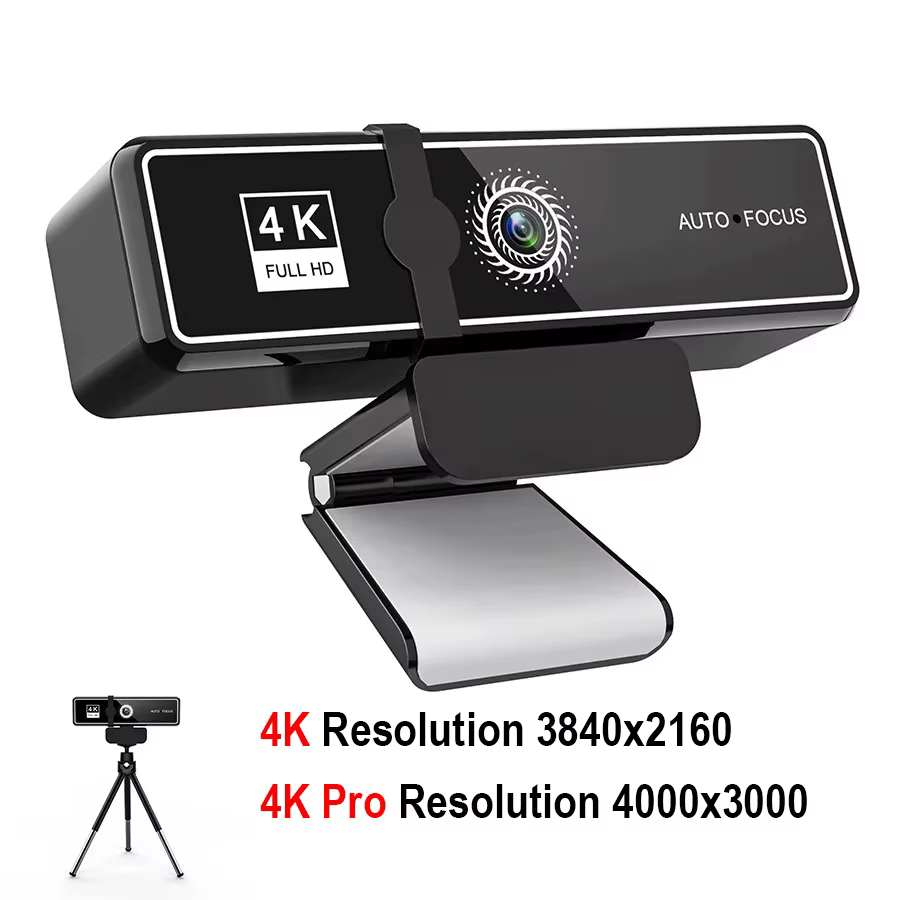Webcam Full HD 4K Pro 4000x3000