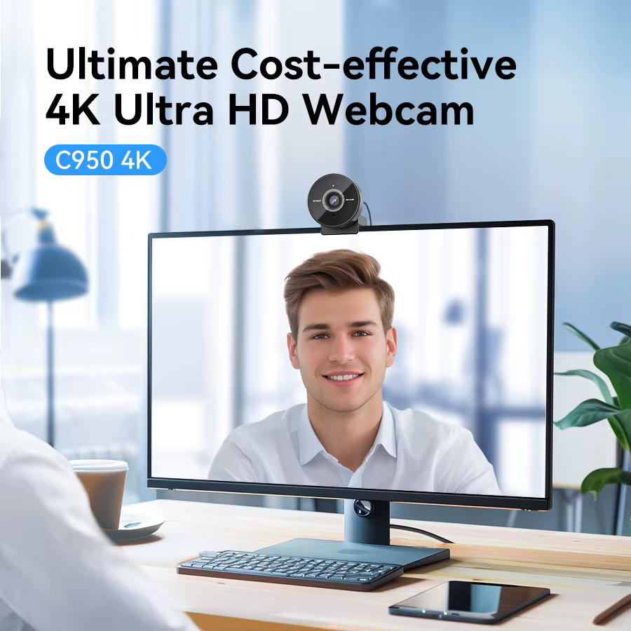 Webcam EMEET 4K avec autofocus
