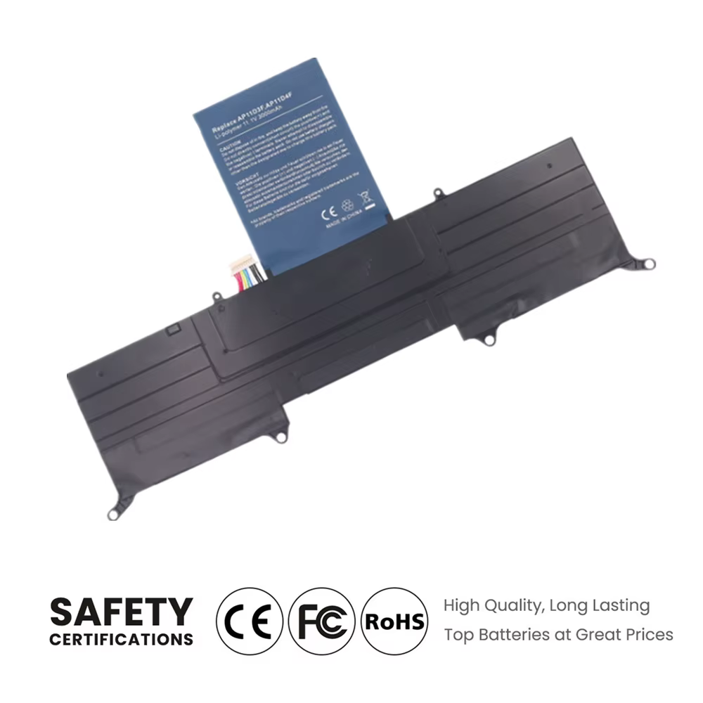 AP11D3F AP11D4F batterie d'ordinateur portable pour Acer Aspire S3 série S3-951 S3-951-6464 MS2346 3ICP5/65/88 3ICP5/67/90