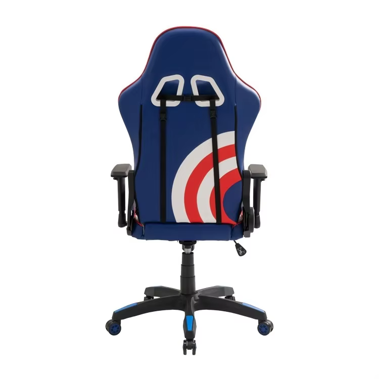 Chaise de jeu ergonomique pivotante en cuir de haute qualité pour gamer