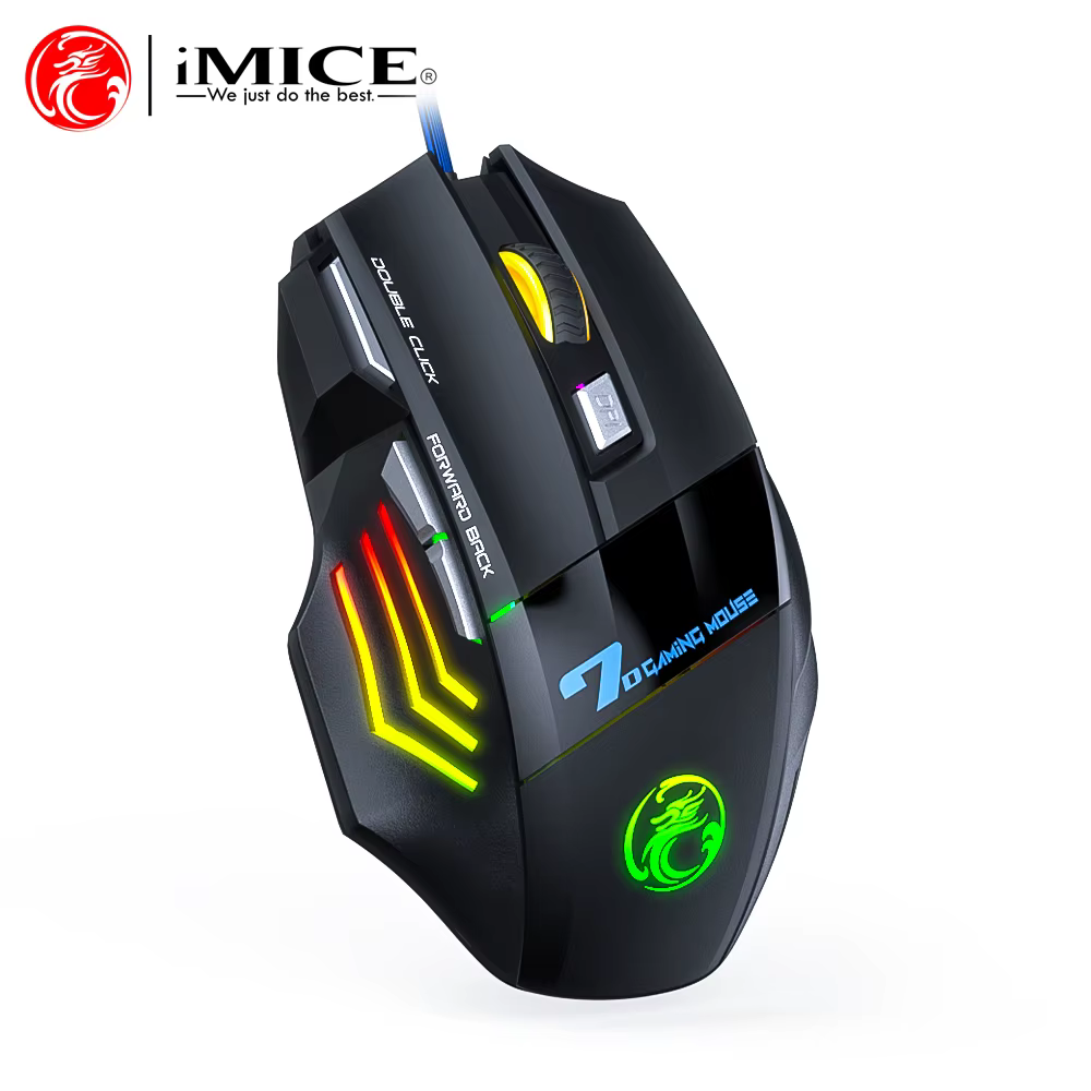 Ensemble clavier et souris ergonomiques filaires rétroéclairés RGB