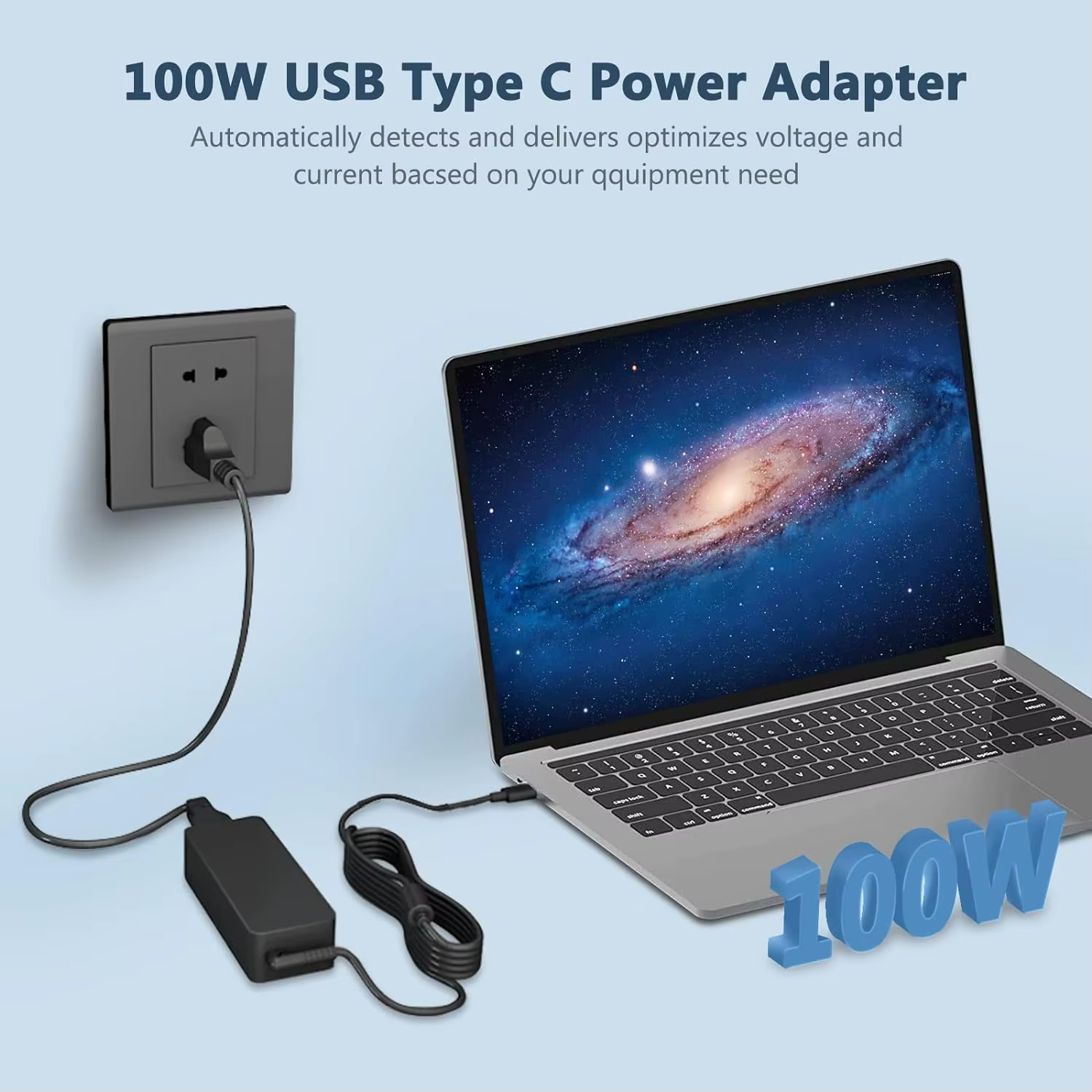 Chargeur USB C universel pour ordinateur portable