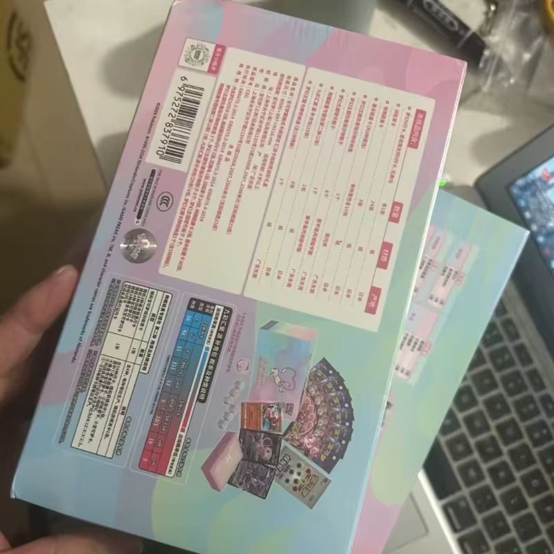 100% Original Pokemon Mew carte de convergence pont Construction boîte-cadeau PTCG simplifié carte chinoise cartes à collectionner jouet cadeaux