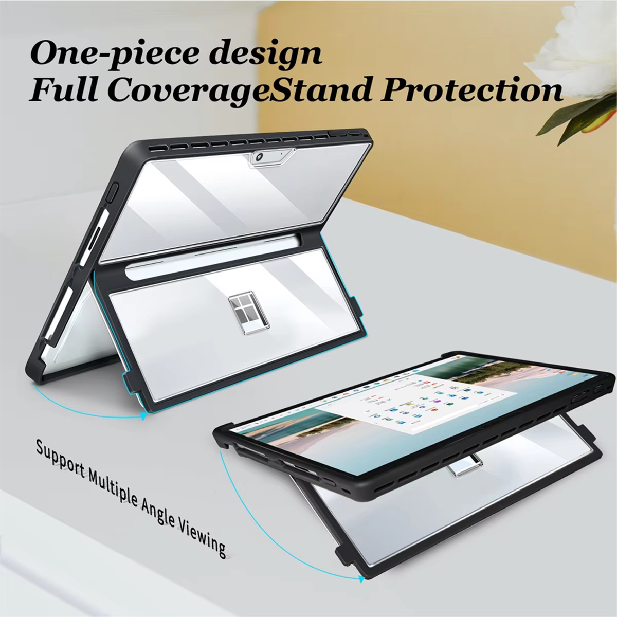 Housse pour ordinateur portable 13 pouces pour Microsoft Surface Pro 11 10 9 8