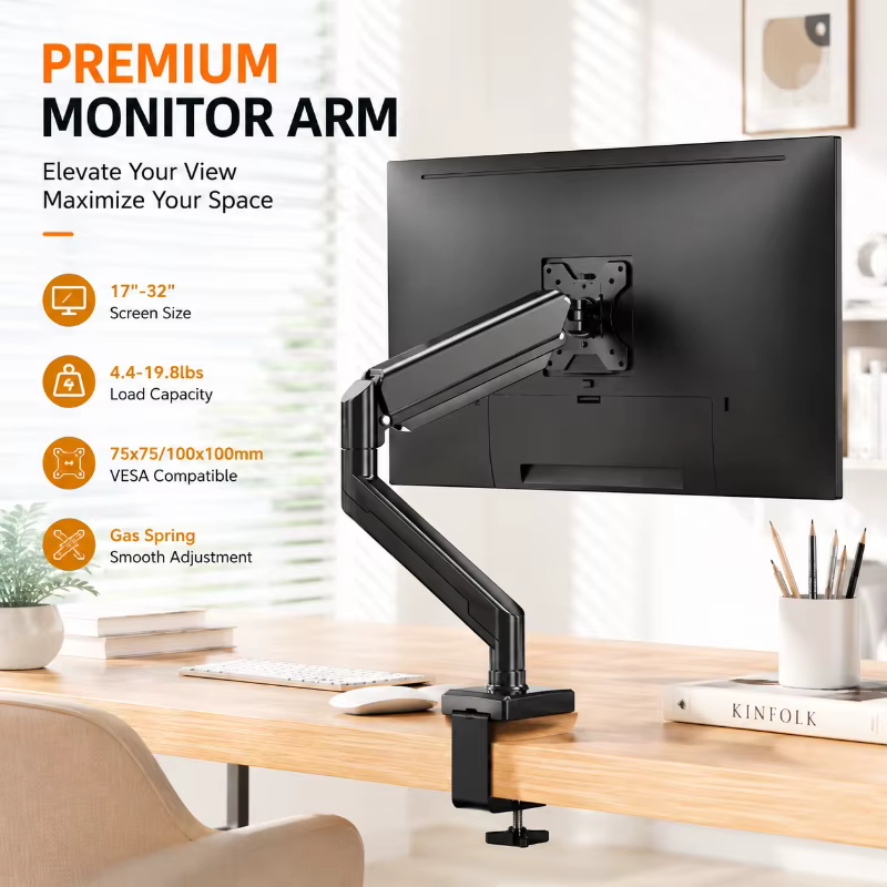 Support de moniteur ergonomique pour écrans de 13 à 35 pouces