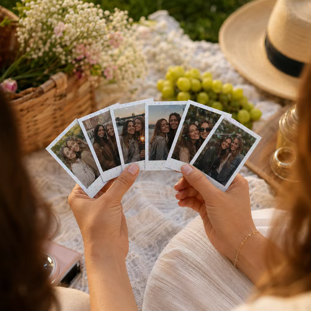 6 cartes photo holographiques personnalisées de 3,5 pouces, cartes Lomo holographiques personnalisées, cartes photo personnalisées pour un cadeau souvenir