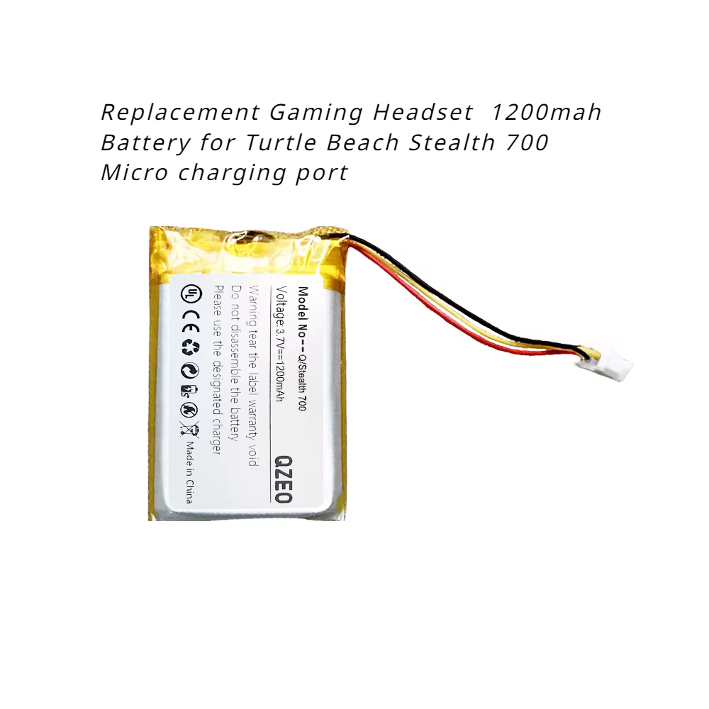 Batterie de remplacement pour casque de jeu