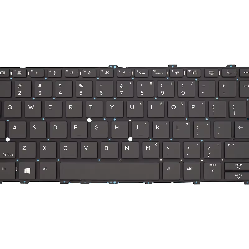 Nouveau clavier rétro-éclairé pour ordinateur portable russe américain pour HP EliteBook x360 1030 G2 1030 G3 1030 G4