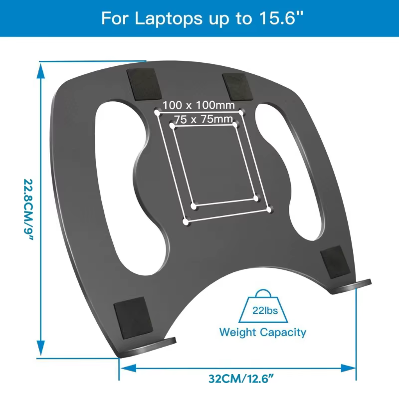 Plateau VESA pour ordinateur portable