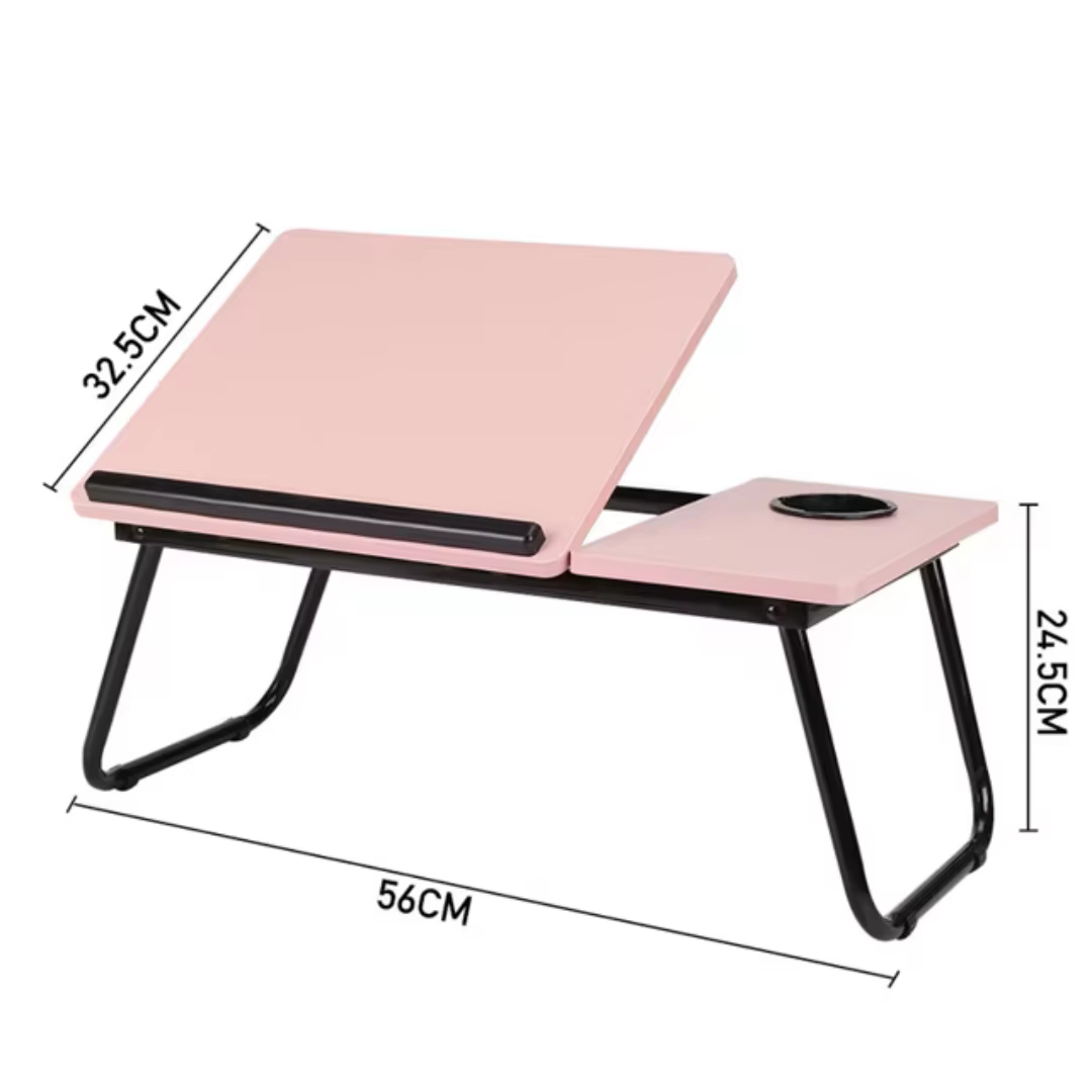 Bureau d'ordinateur portable inclinable réglable