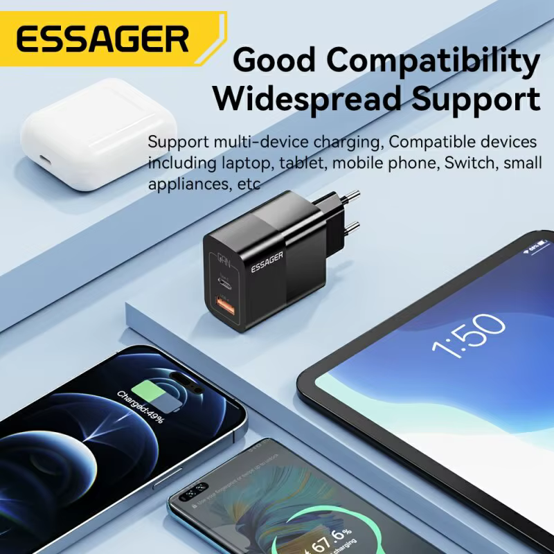 Essager-Chargeur USB Type-C