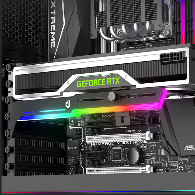 Support de carte graphique VGA avec cadre de fixation GPU
