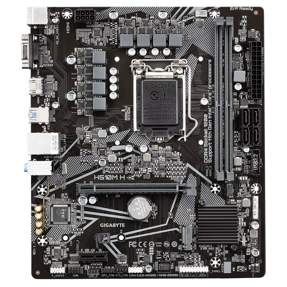 Carte mère GIGABYTE H510M H LGA1200