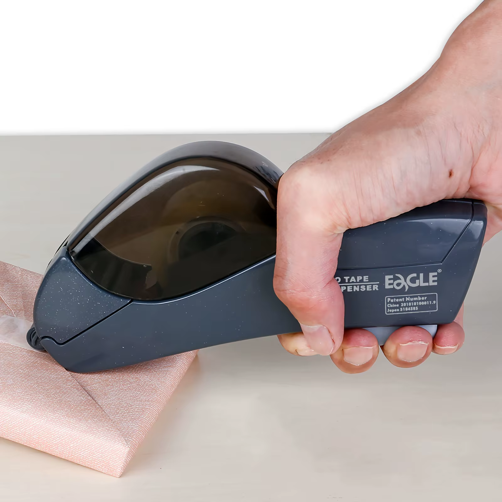 Distributeur automatique de ruban adhésif, opération à une touche, aucune batterie nécessaire, conception ergonomique portable pour emballage cadeau, scrapbooking,