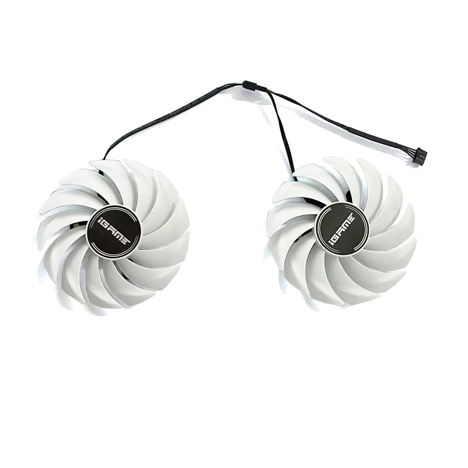 Nouveau ventilateur de GPU 4 broches compatible avec les cartes graphiques Colorful Geforce Rtx3060 3060ti 3070 3070ti 3080 IGame Ultra White, ventilateur de remplacement