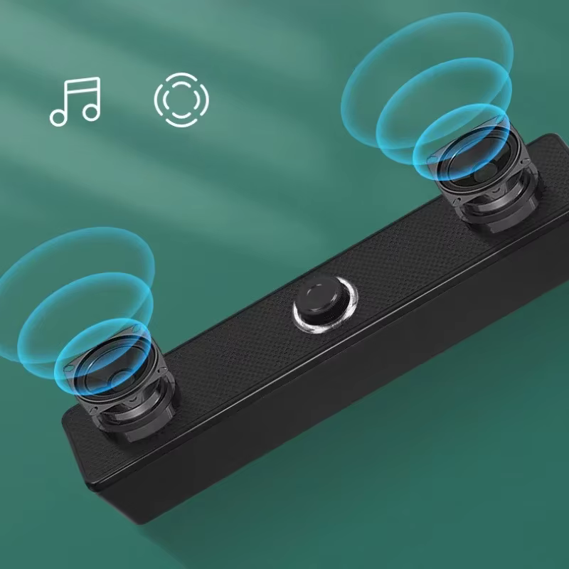 Barre de son PC filaire et Bluetooth