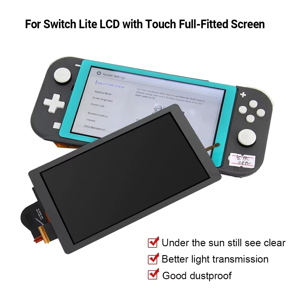 1 pièces écran complet de remplacement pour NS Switch Lite