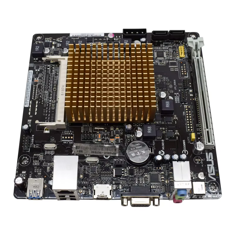 Kit carte mère MINI ITX ASUS J2900-K/K31AN avec processeur intégré et RAM DDR3 8 Go