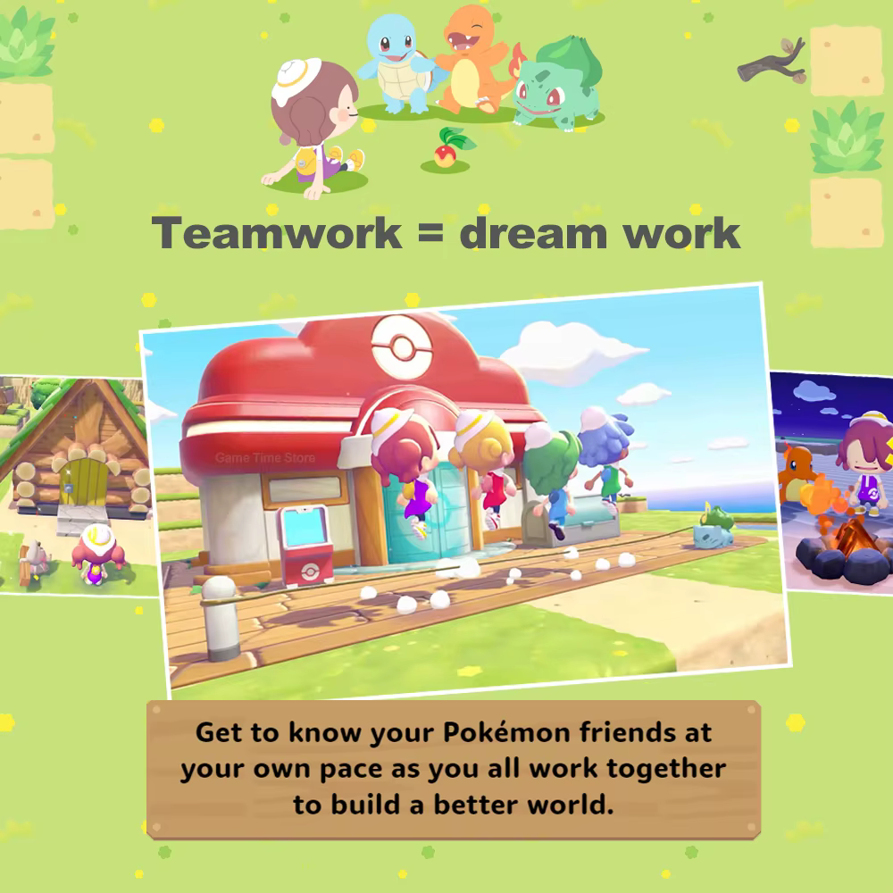 Pokemon Pokopia Nintendo Switch 2 Jeux Offres Spéciales 100% Neuf Original Cartouche de Jeu Physique Simulation Jeu Pokemon pour Switch 2