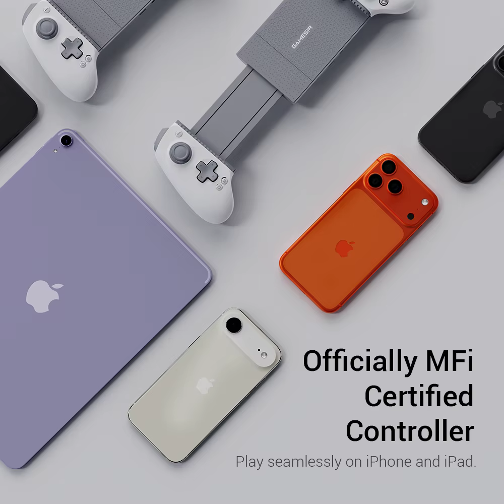 Manette de jeu filaire GameSir G8+ MFi pour iPhone
