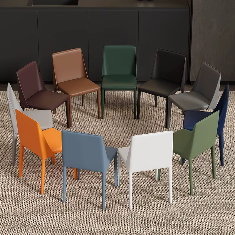 Chaises de salle à manger de luxe modernes, chaises de cuisine européennes élégantes, chaises de salle à manger individuelles de designer, meubles Sedie Sala Da Pranzo