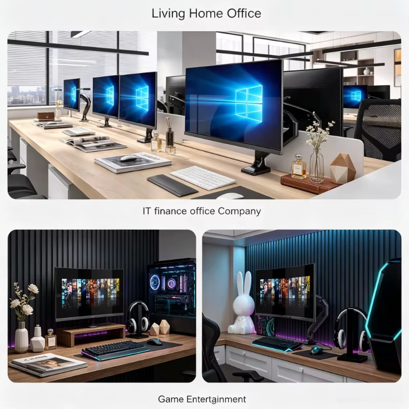 Support de moniteur ergonomique pour écrans de 13 à 35 pouces