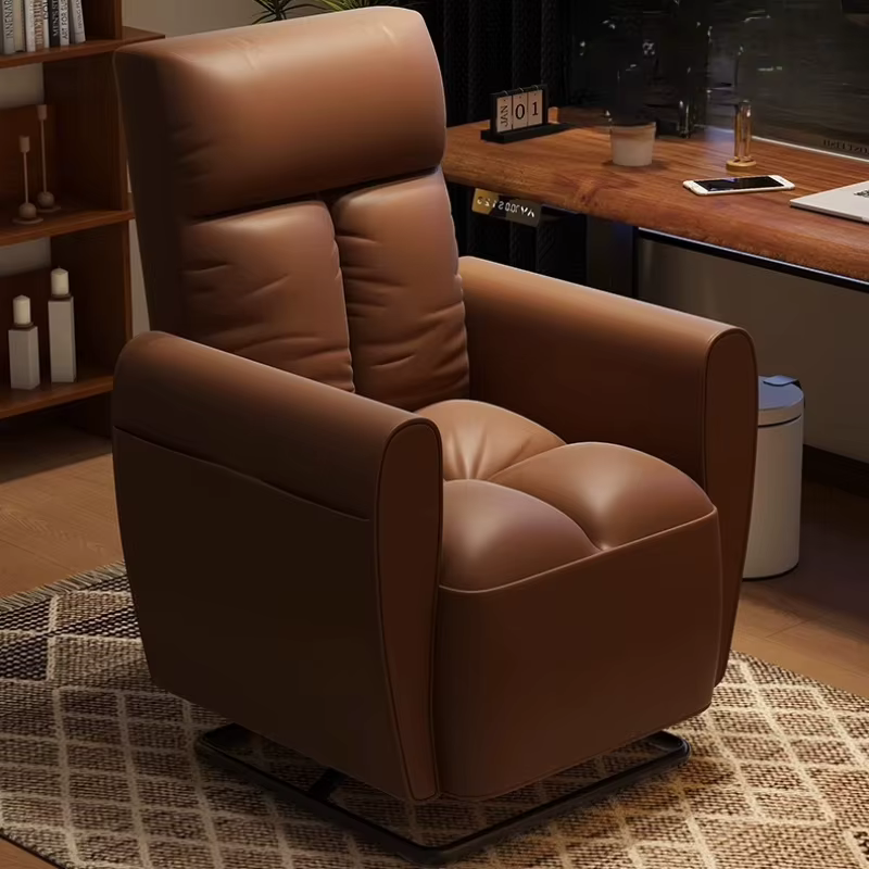 Chaise de bureau confortable à roulettes