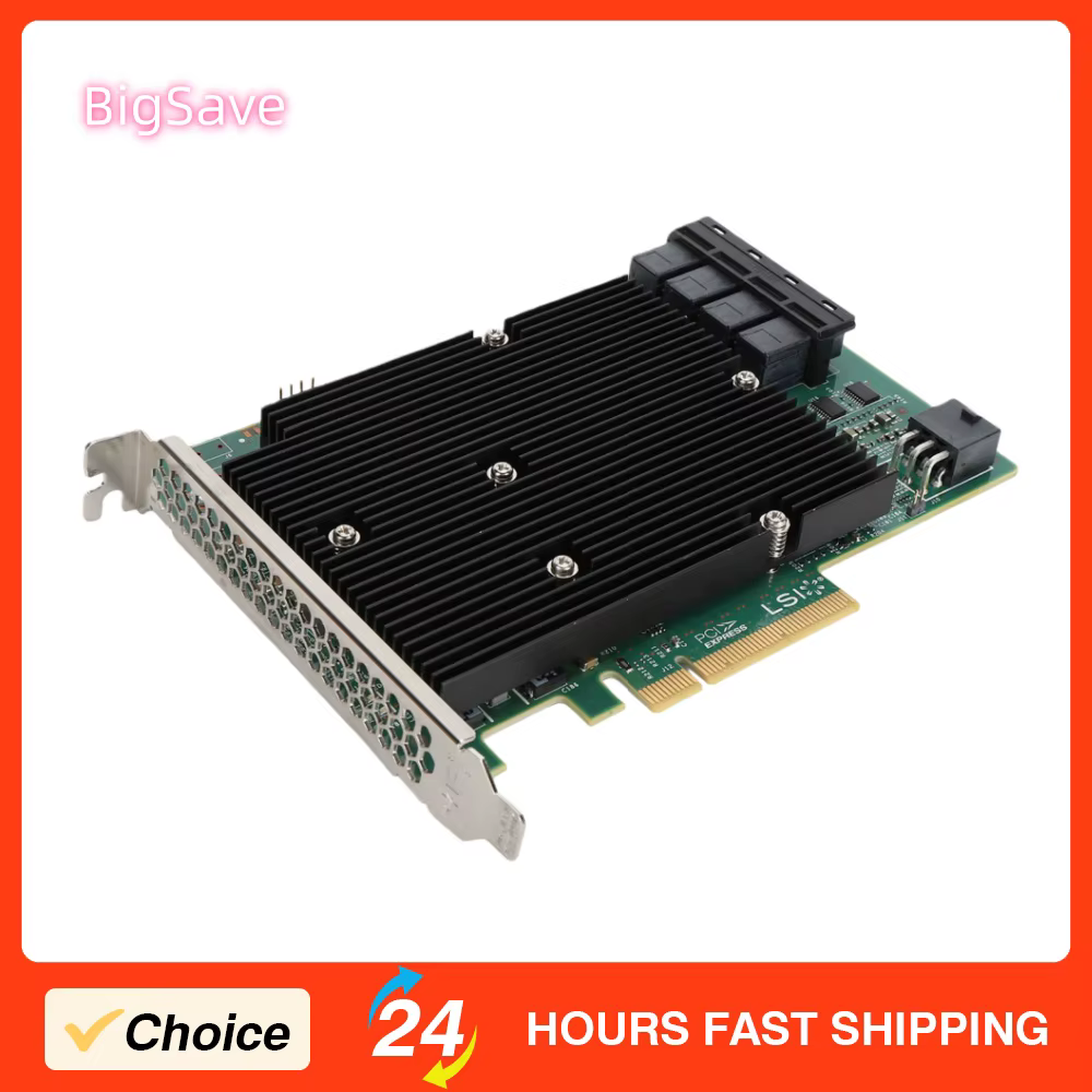 Carte HBA PCIe portable LSI SAS 9300 16I