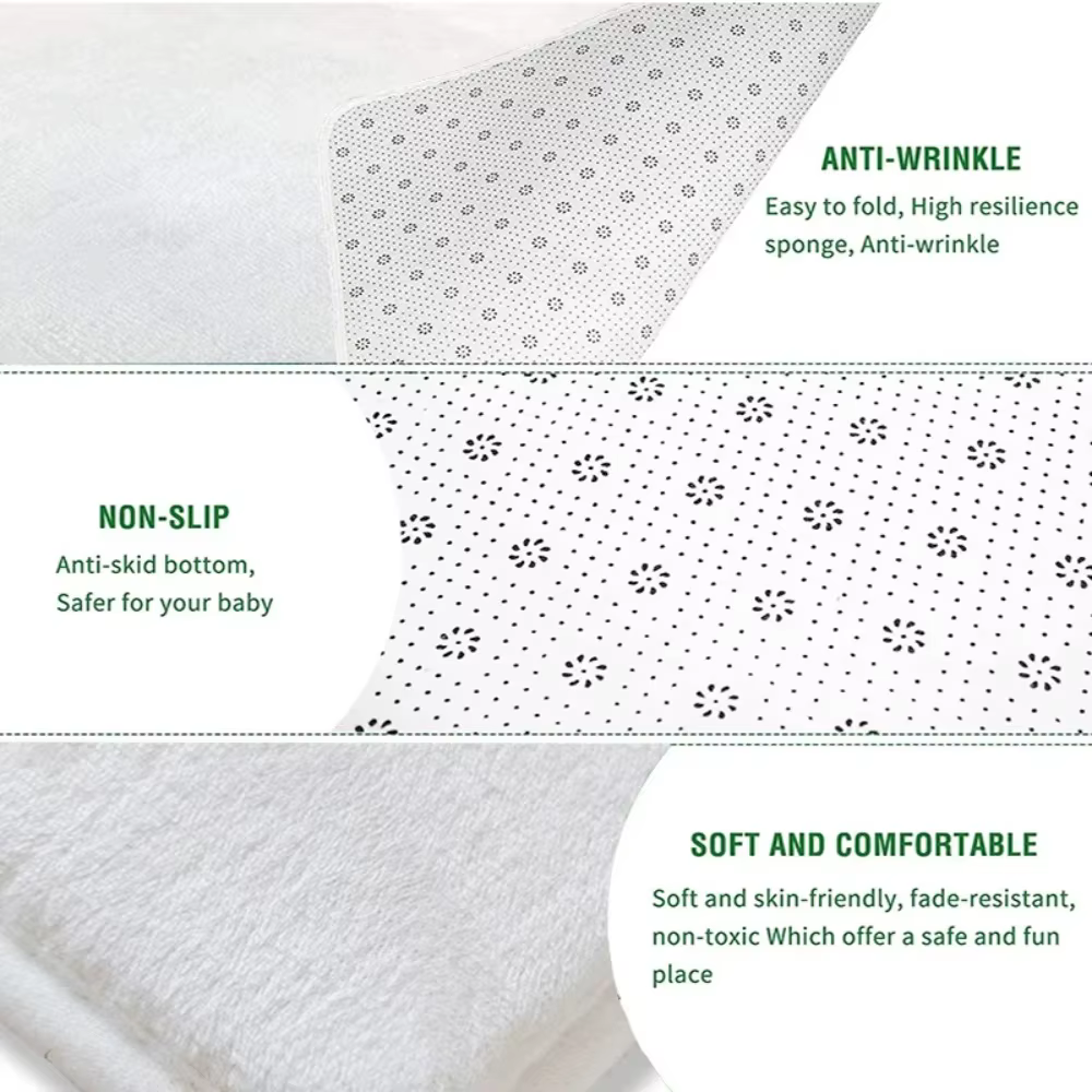 Tapis de jeu coloré pour enfants avec carte de ville, tapis de jeu éducatif pour chambre d'enfant, tapis d'aventure routière
