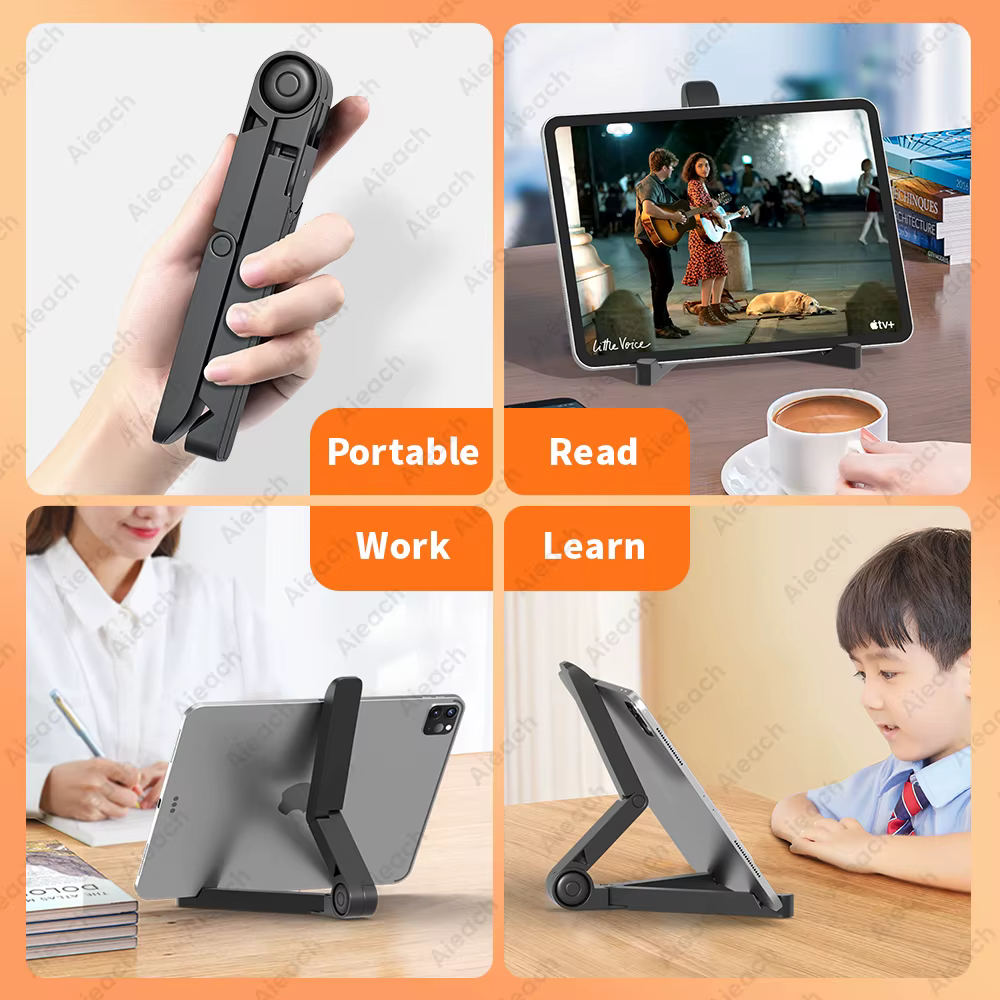 Support de moniteur portable et support de tablette réglable