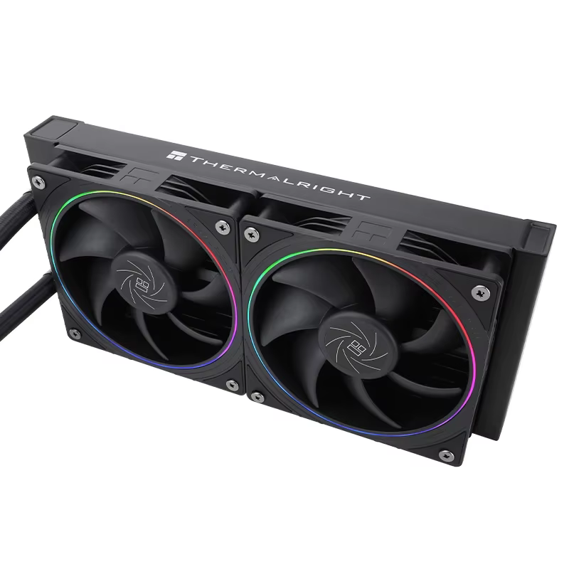 Thermalright AQUA ELITE 240 V2 noir/blanc CPU liquide refroidisseur 5V 3PIN ARGB Halo ventilateur radiateur de refroidissement par eau LGA1700 2011 115x AM5