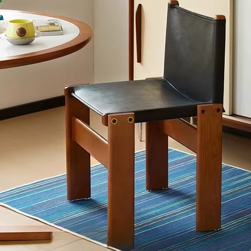 Chaises de salle à manger d'appoint de style nordique, ergonomiques, design, en bois, pour extérieur, ensemble de meubles de cuisine Sala Da Pranzo