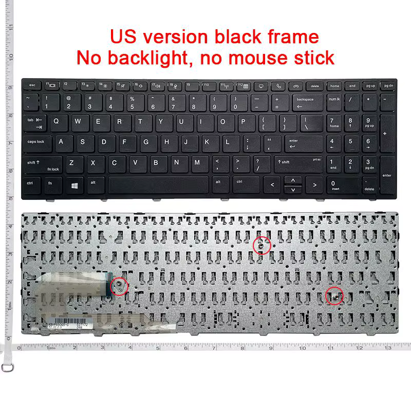 Nouveau clavier d'ordinateur portable américain pour HP EliteBook 750 G5/750 G6/755 G5/755 G6/850 G5/850 G6/855 G5/855 G6 Zbook 15U G5/G6