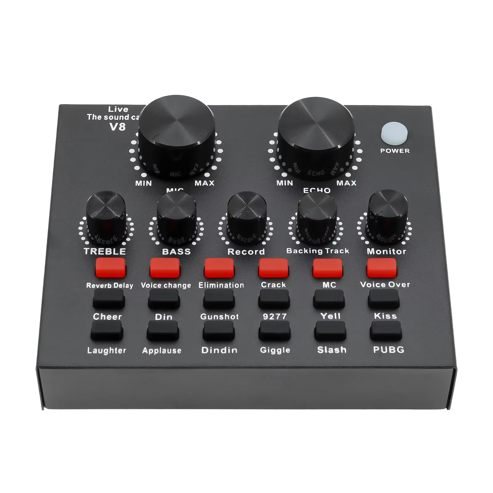 Carte son Audio V8, prise USB