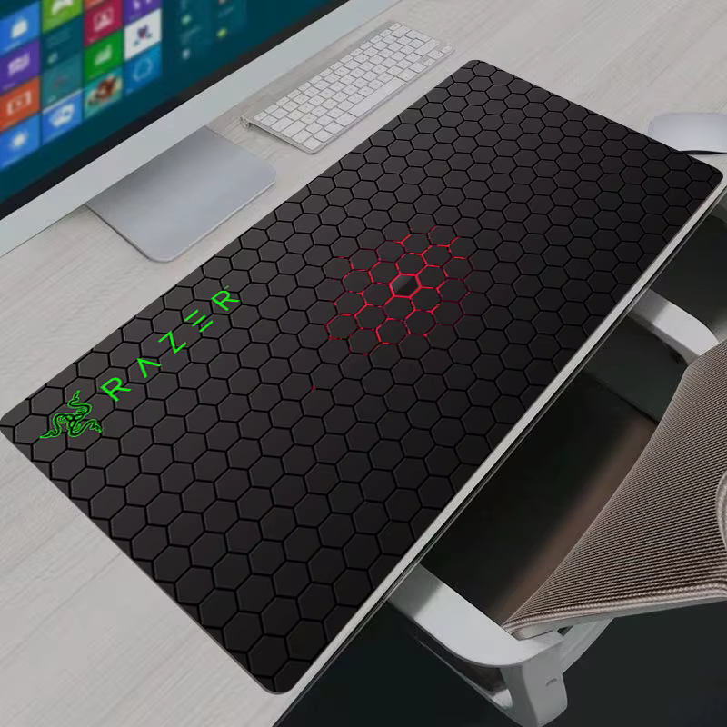 Razer hexagone tapis de souris Anime accessoires de jeu XXL