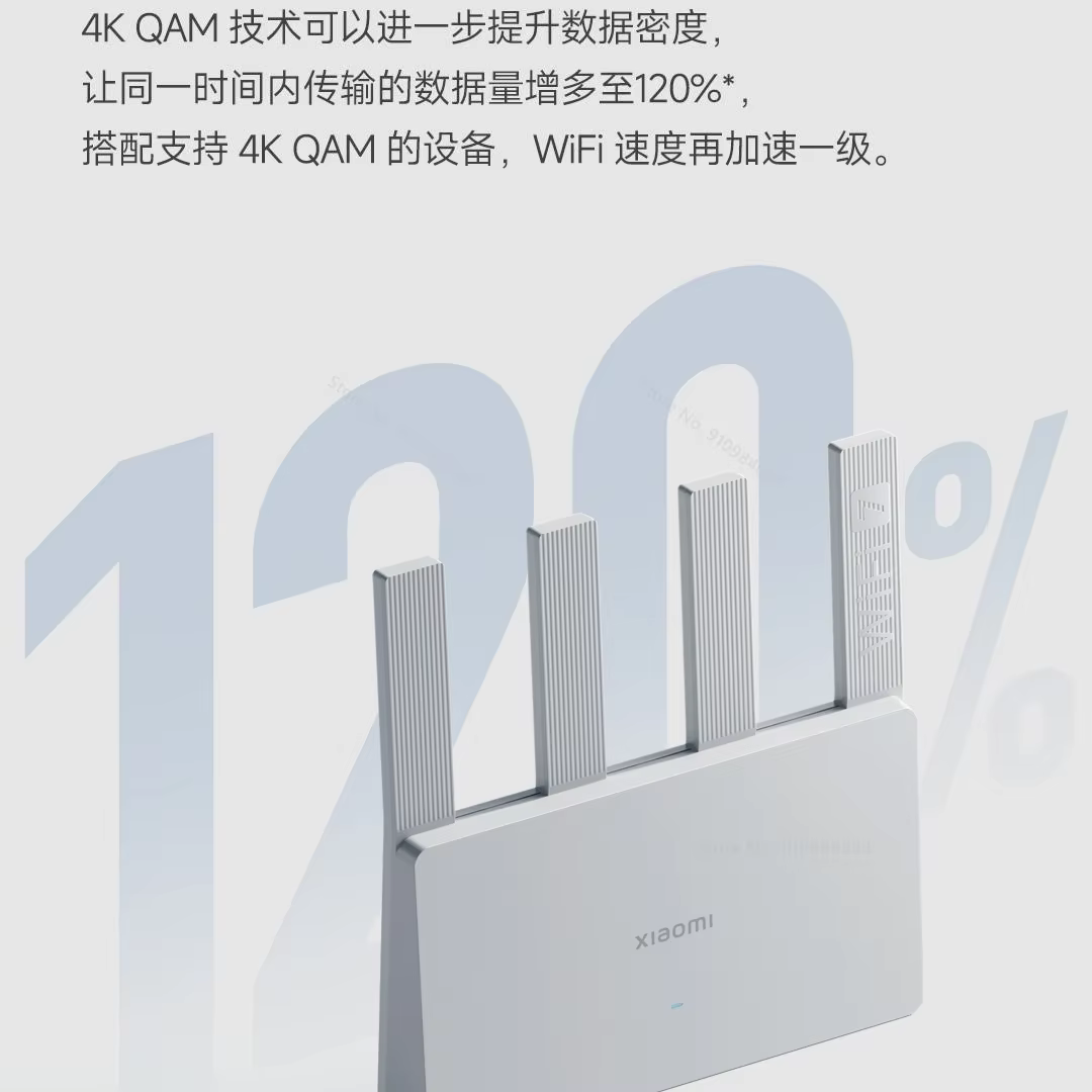 Xiaomi-Routeur BE3600 Qualcomm Quad Core Gaming Treatmuqueuse