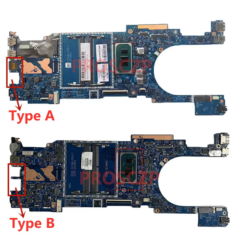 Carte mère pour ordinateur portable HP 14-DY 203032-1 203032-2 203032-3 203032-4
