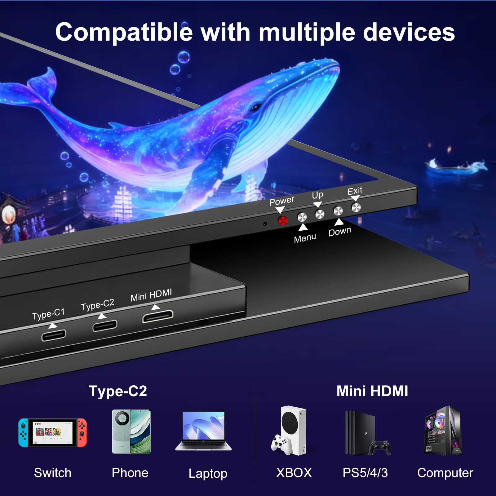 Écran portable MISSUN 14/15