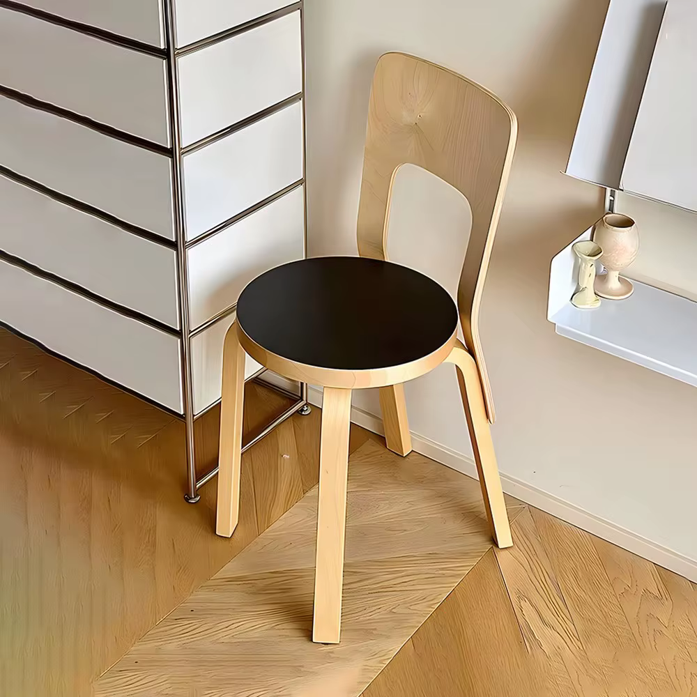 Chaise de cuisine élégante et Simple, style nordique, moderne et ergonomique, pour salon, luxe, confortable, meubles de maison
