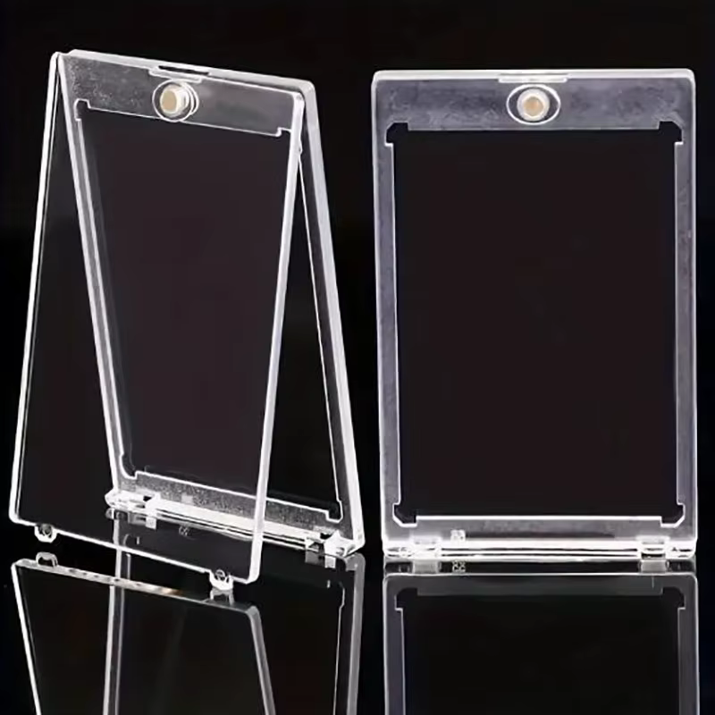 Support magnétique 35PT pour cartes à collectionner, protecteurs, manches en plastique dur, vitrine, carte Standard de sport de Baseball Pokemon