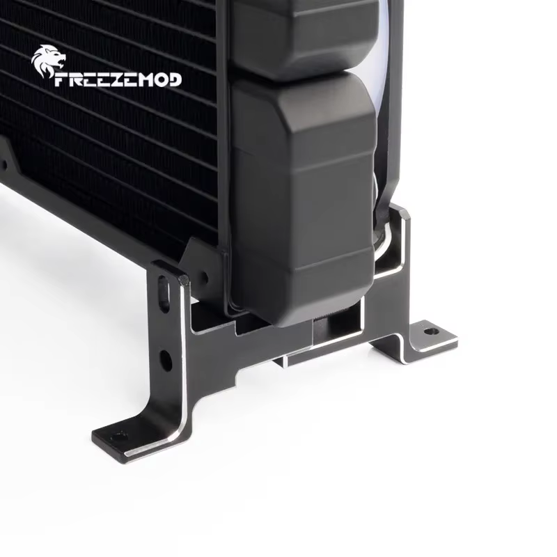 Refroidisseur externe EZEMOD, support de refroidisseur externe, refroidissement par eau, support de support, traitement CNC T1