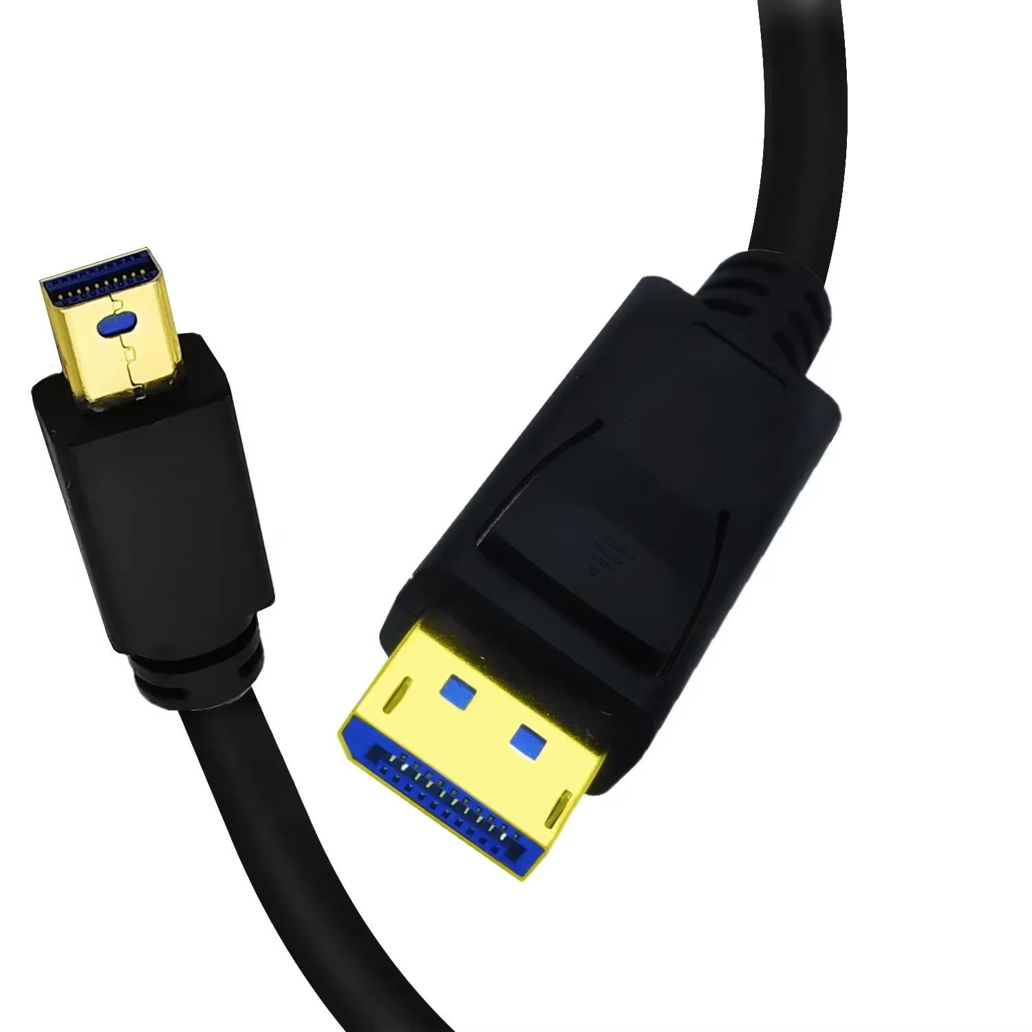 Câble Mini DisplayPort MiniDP vers DP coudé à 90 degrés
