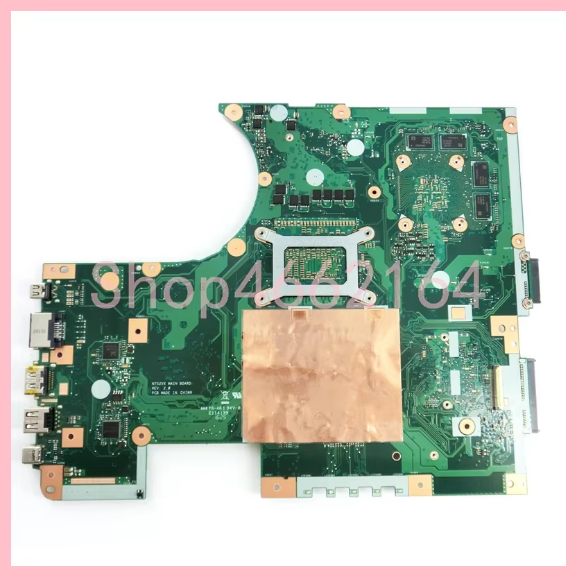 N752VX Avec i7-6700HQ CPU GTX950M-V2G GPU Ordinateur Portable Carte Mère Pour ASUS Vivobook N752V